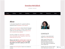 Tablet Screenshot of gretchenmcculloch.com